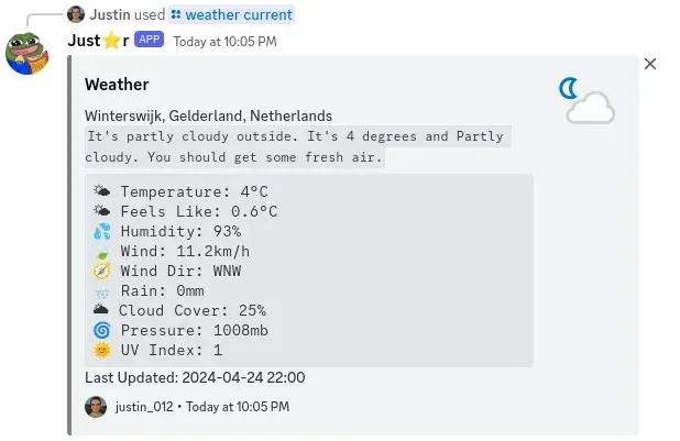 Weather Command Autocomplete