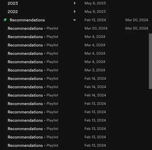 Spotify Playlists Generated By Vibify